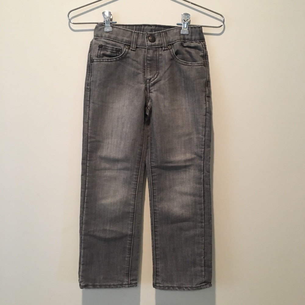 Sonoma Boys Size 6 Regular Grey Jeans, Adjustable
